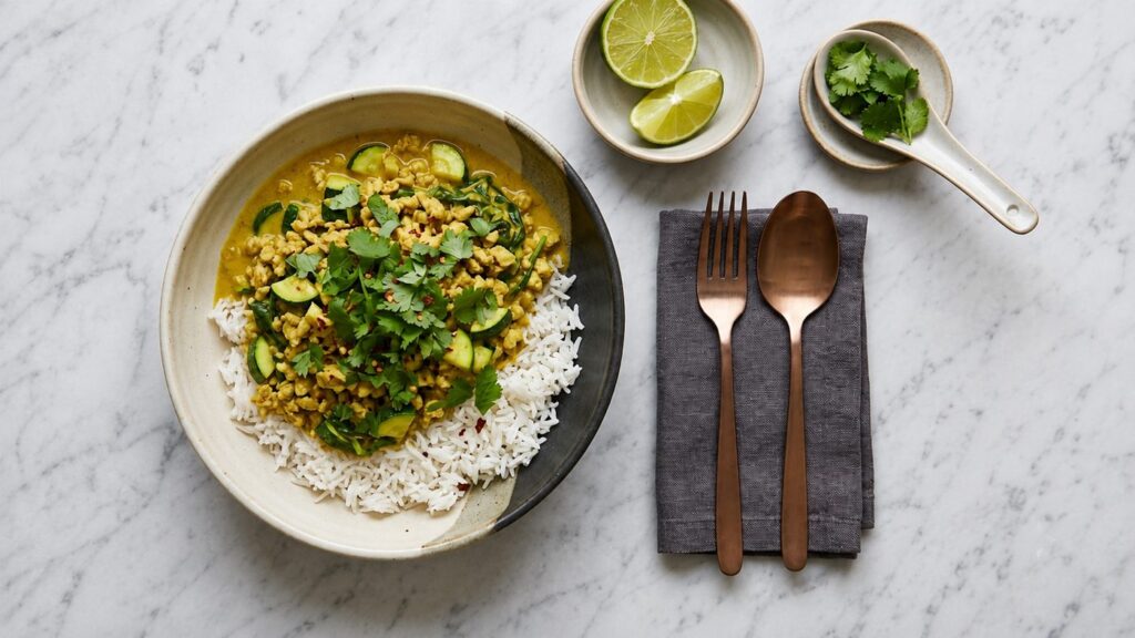 Ginger coconut chicken
