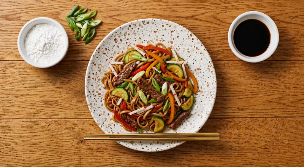 Ginger-Garlic Beef & Veggie Stir-Fry (The Velveting Trick)
